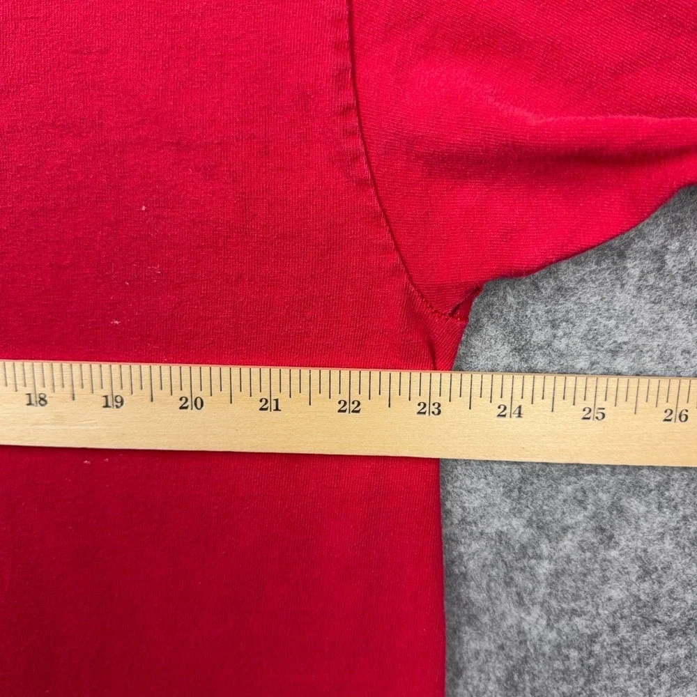 VTG Nike‎ Shirt Mens XL Red Sportswear Logo Crew Neck Gray Tag Tee 90s Y2K